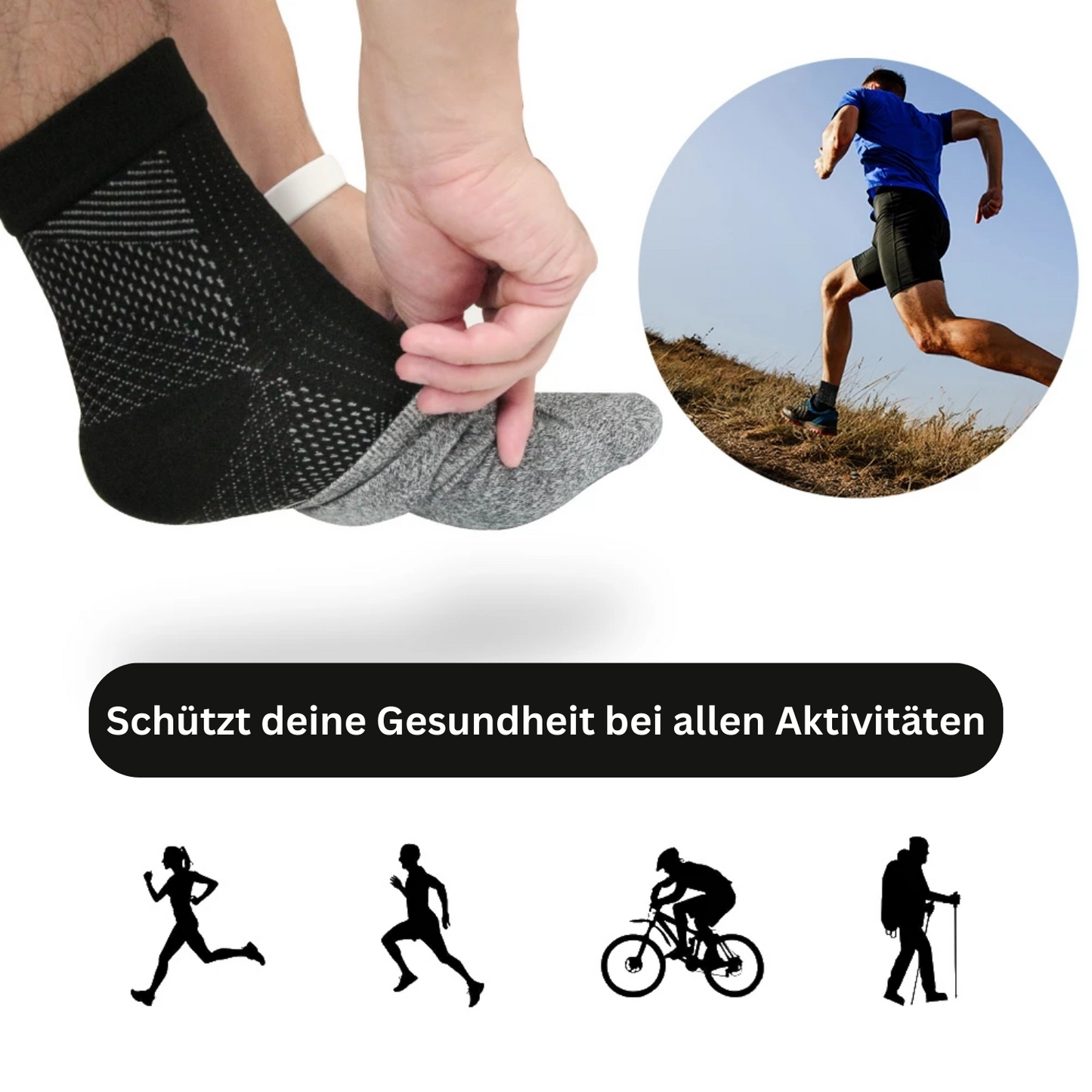 Vintora™ - Orthopädische Socken – Für mehr Komfort & Unterstützung