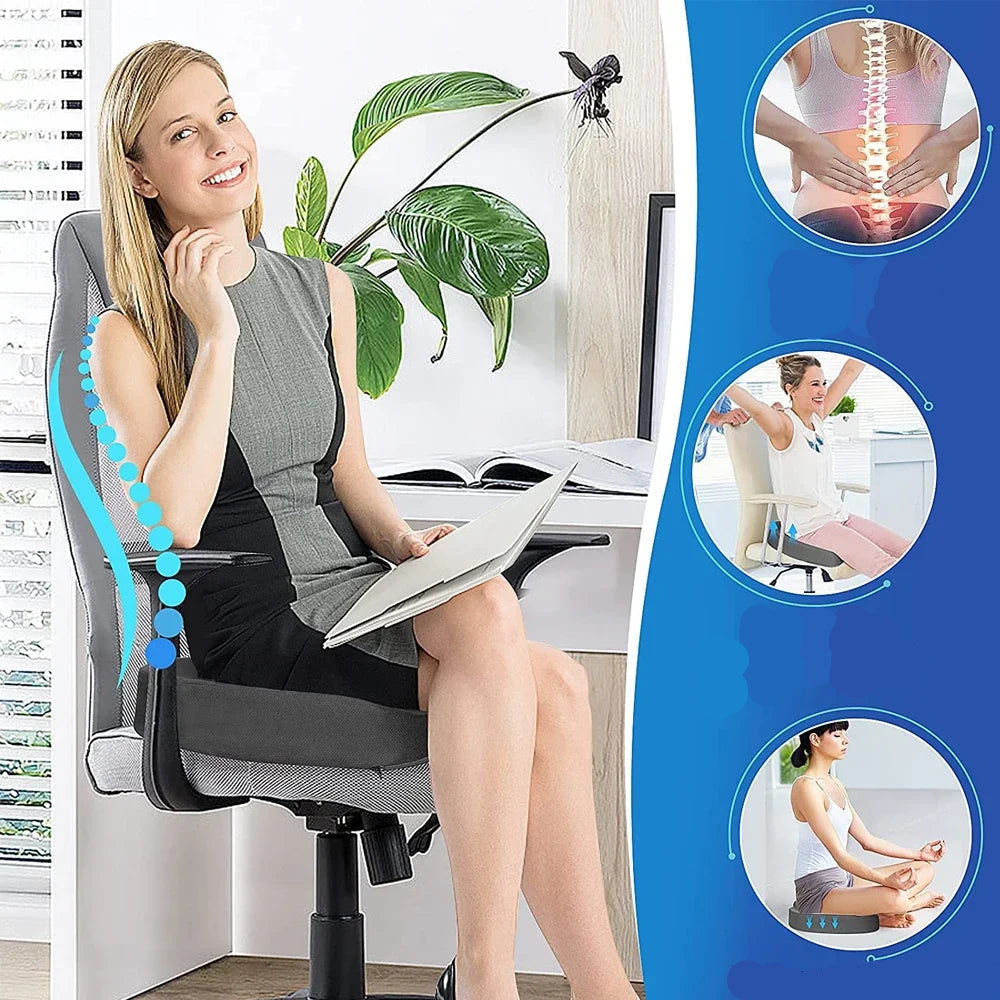 Vintora™ - Orthopädischen Sitzkissen Entlastung für Rücken & Steißbein
